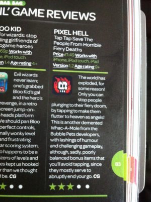 Pixel Hell magazien review screenshot